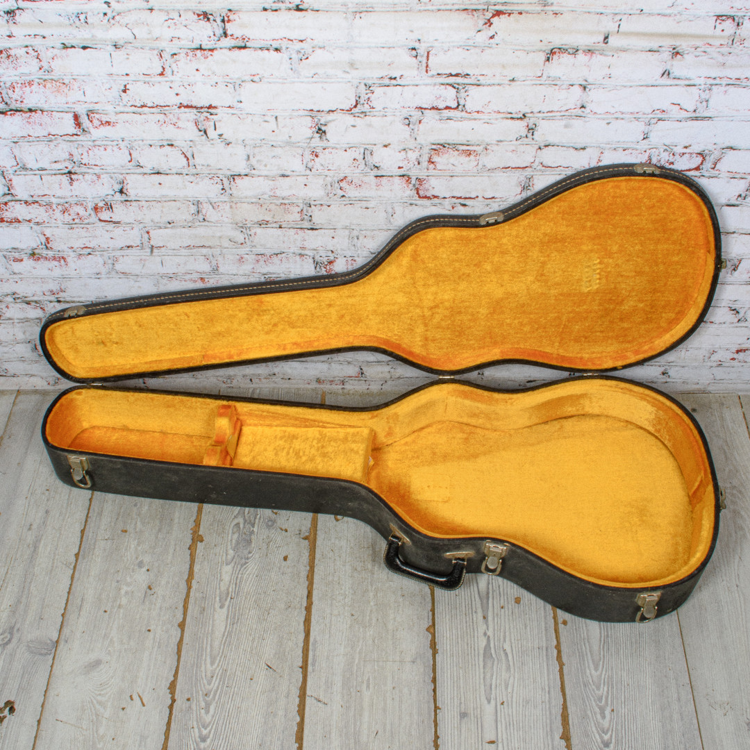 Victoria Luggage Co 1960's Dreadnought Acoustic Guitar Hard Shell
