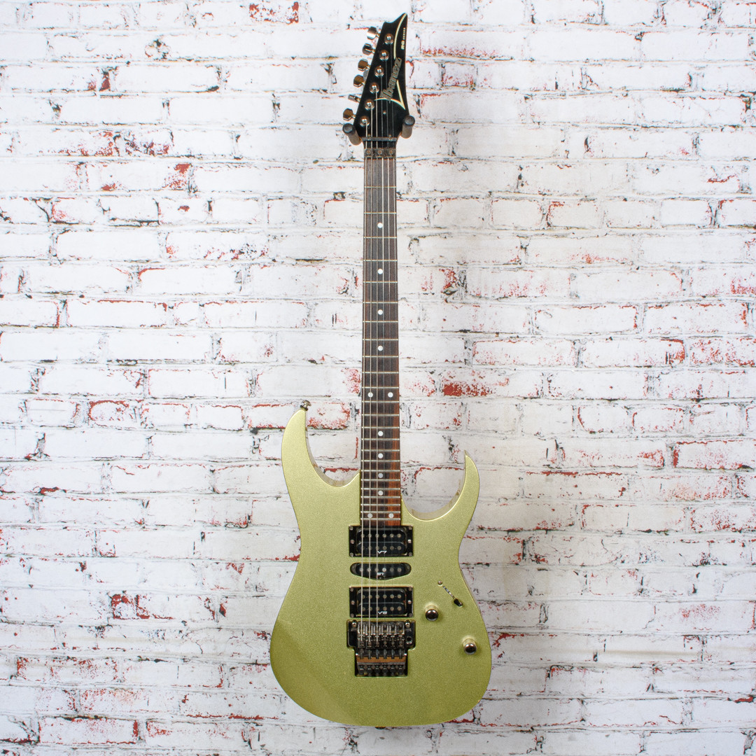 Ibanez RG 570 Sour Apple Sparkle Floyd w/HSC MIJ USED