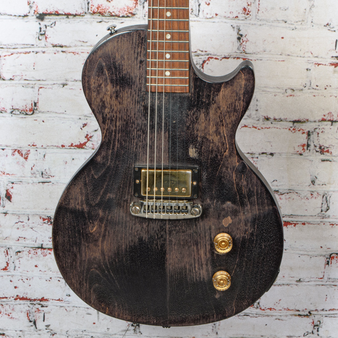 ギター Gibson Les Paul CM Gibson - 2016 Les Paul CM Electric Guitar Transparent Black - w