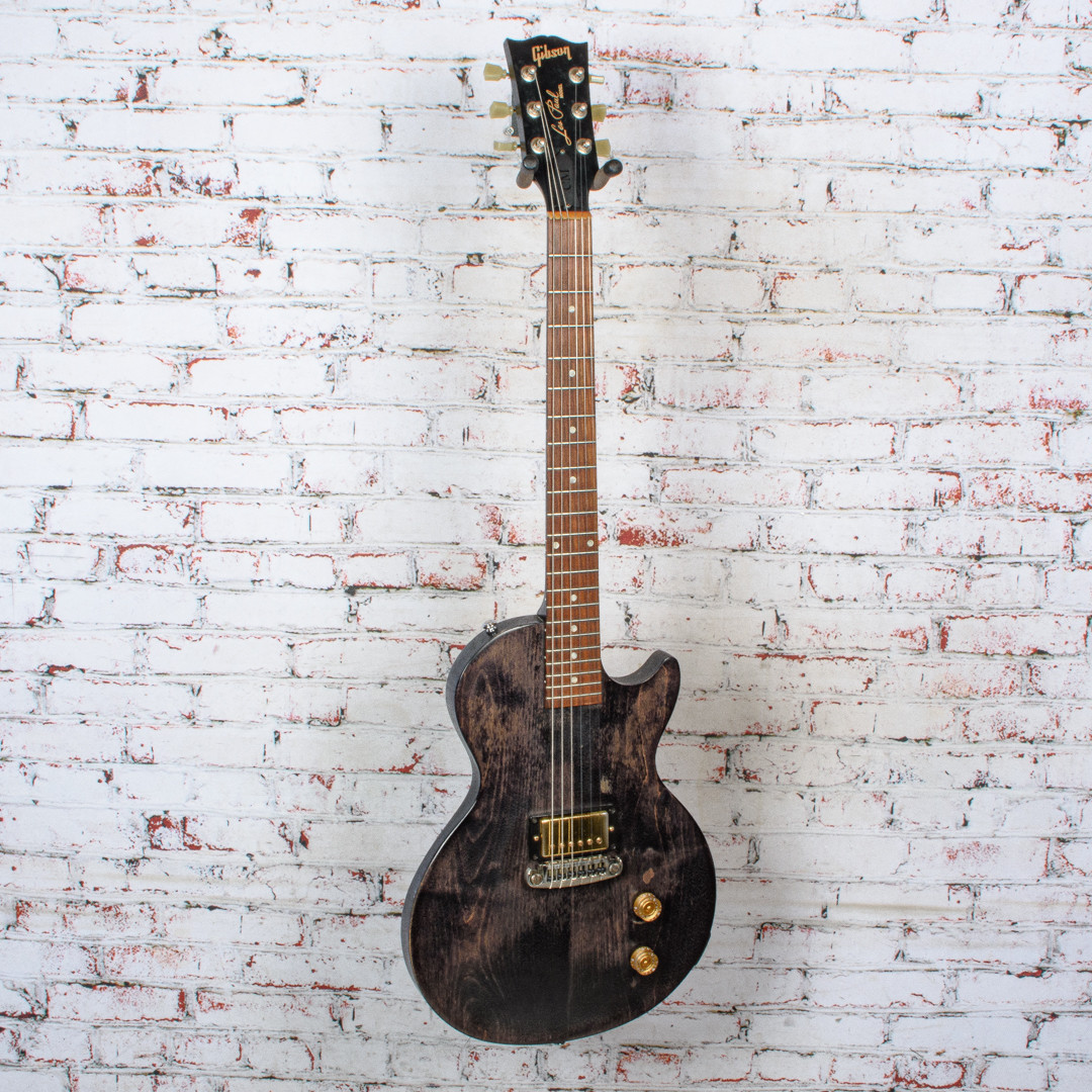 Gibson - 2016 Les Paul CM Electric Guitar Transparent Black - w