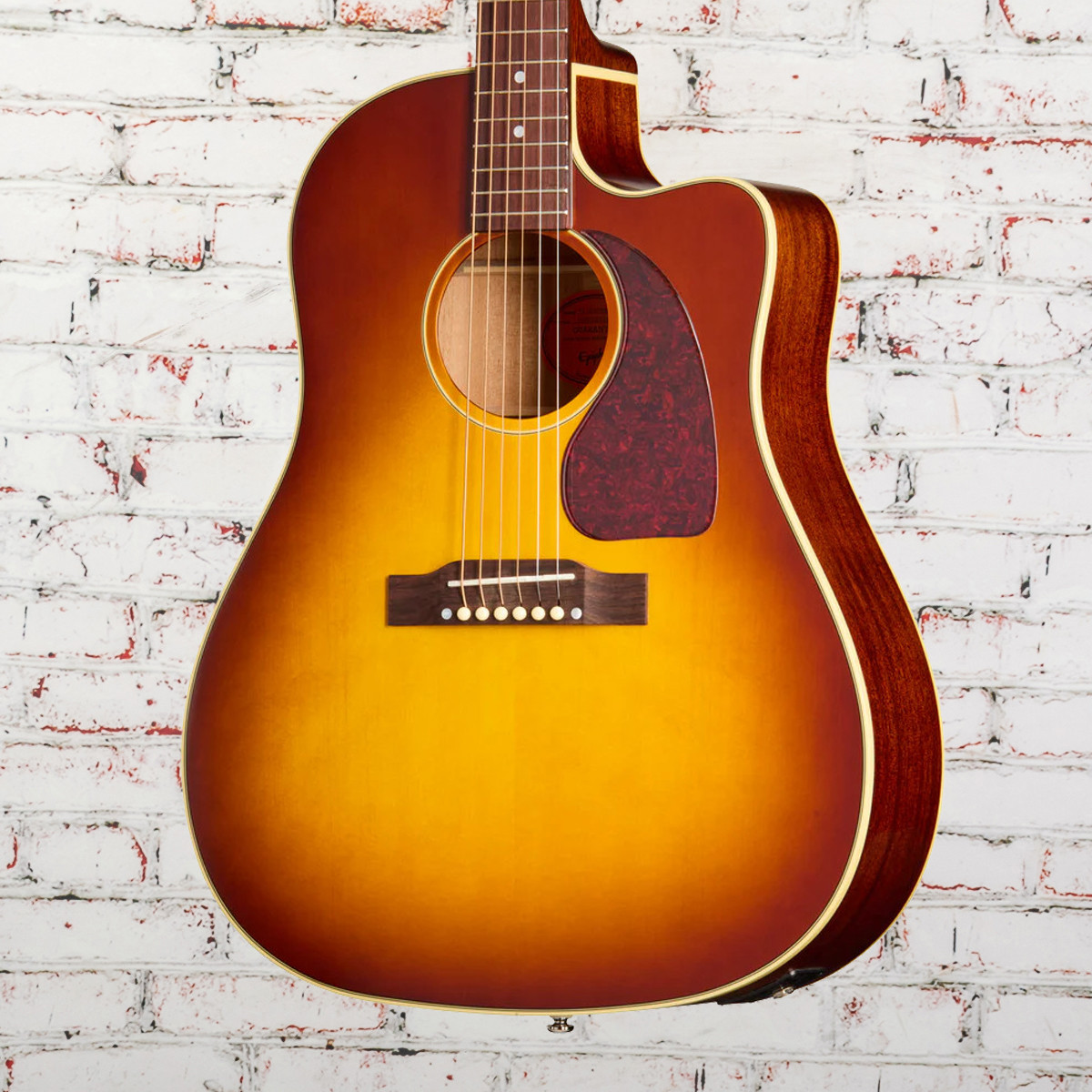 Epiphone - J-45 Standard EC - Acoustic-Electric Guitar - Honey