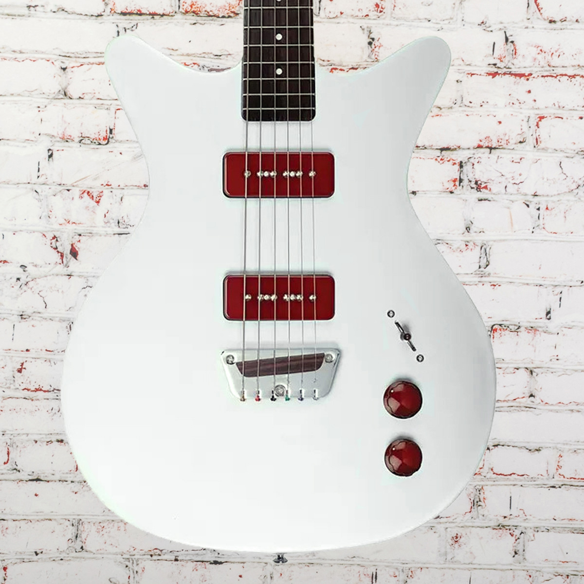Danelectro - Dan O. Mano - Electric Guitar - Silver (DOM SLV