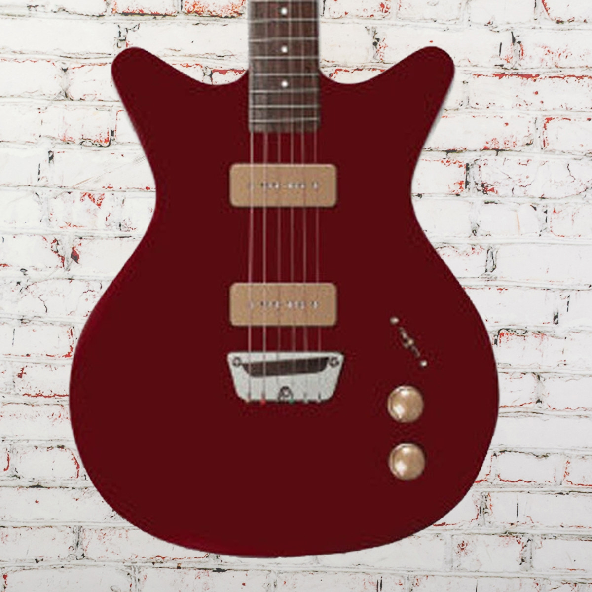 Danelectro - Dan O. Mano - Electric Guitar - Maroon (DOM MRN