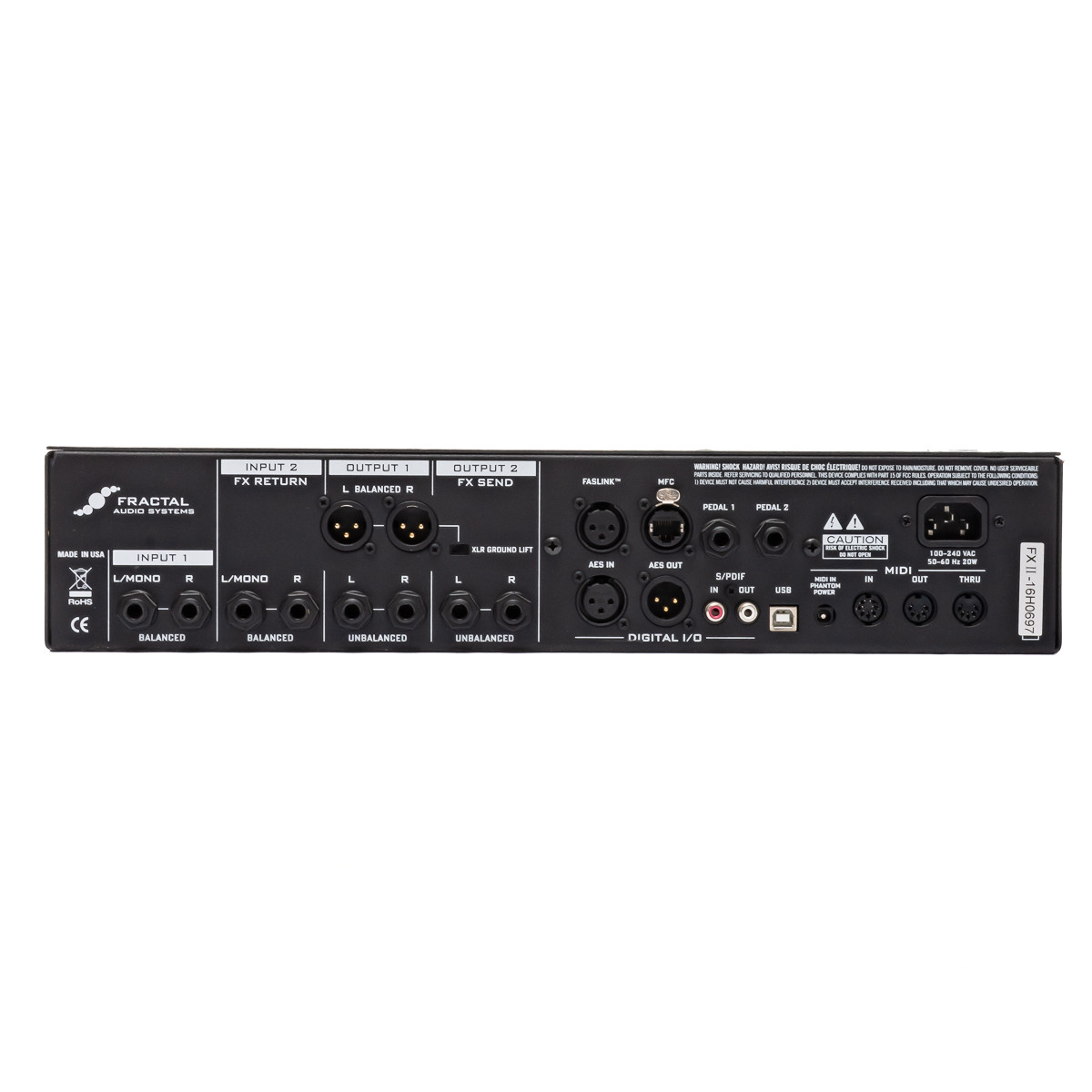 Fractal - Axe FX II XL & MFC-101 Controller Pedal - USED