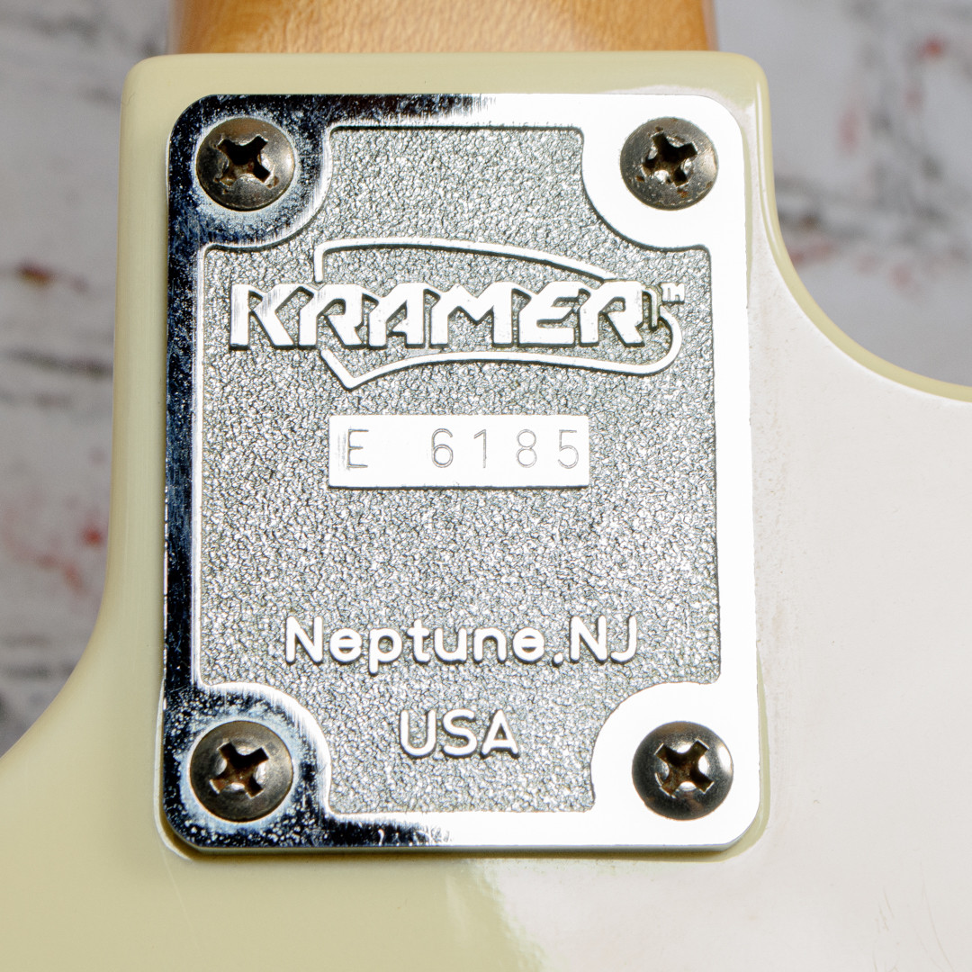 Kramer - 1986-87 Pacer Electric Guitar Vintage White with OHSC