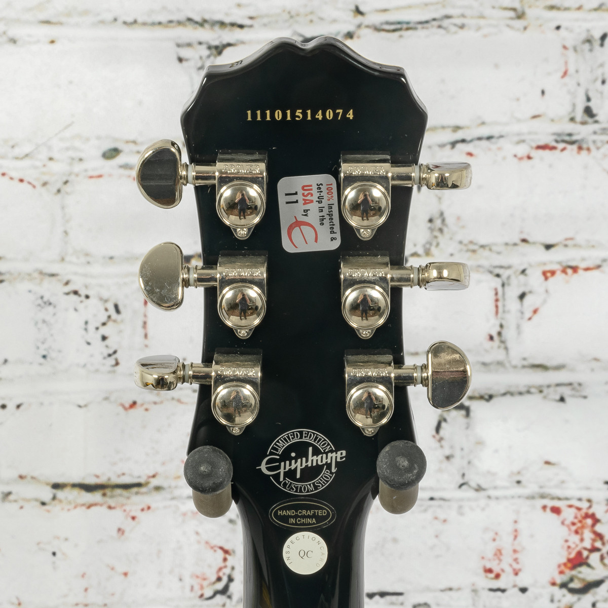 Epiphone - 2011 Les Paul Custom Electric Guitar - Silverburst USED