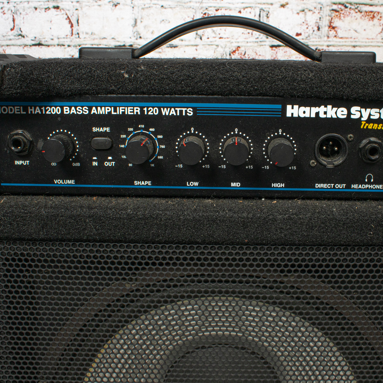 Hartke - HA1200 1x10 120W Solid State Bass Combo Amplifier USED