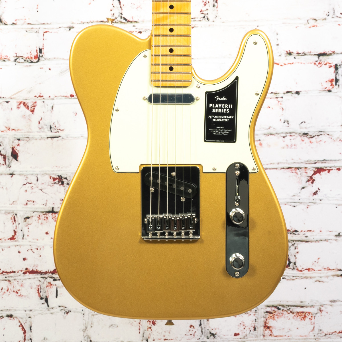 Fender - 75th Anniversary Player II - Telecaster Electric Guitar w