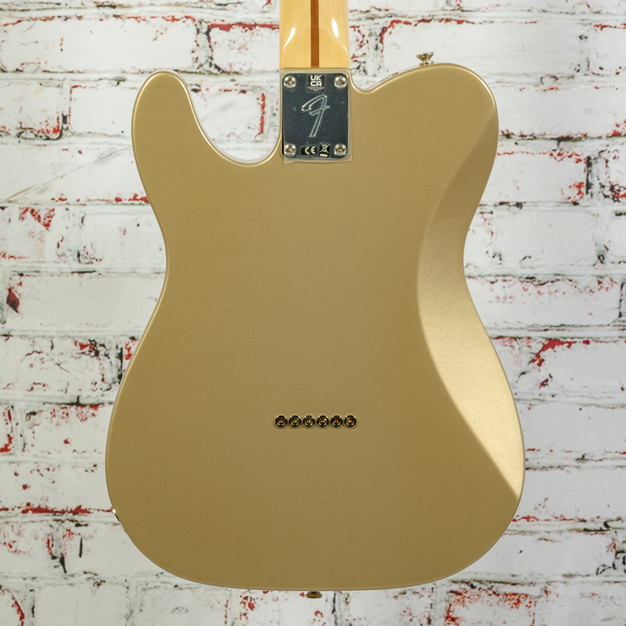 Fender Chris Shiflett TelecasterÂ® Deluxe Electric Guitar, Rosewood  Fingerboard, Shoreline Gold