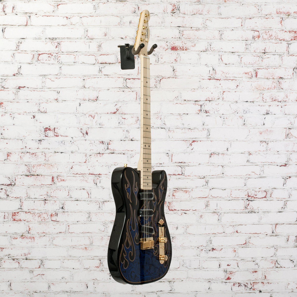 Fender James Burton TelecasterÂ® - MN - Blue Paisley Flames