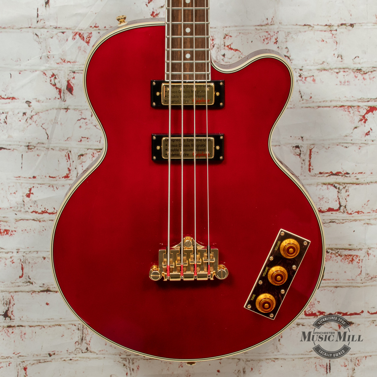 Epiphone Allen Woody Rumblekat Bass Wine Red x1477