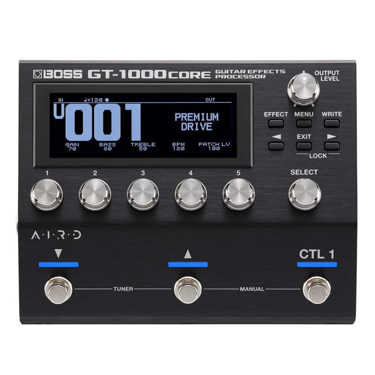 ギター BOSS GT-1000CORE Boss GT-1000CORE Guitar Effects Processor | Manchester Music Mill