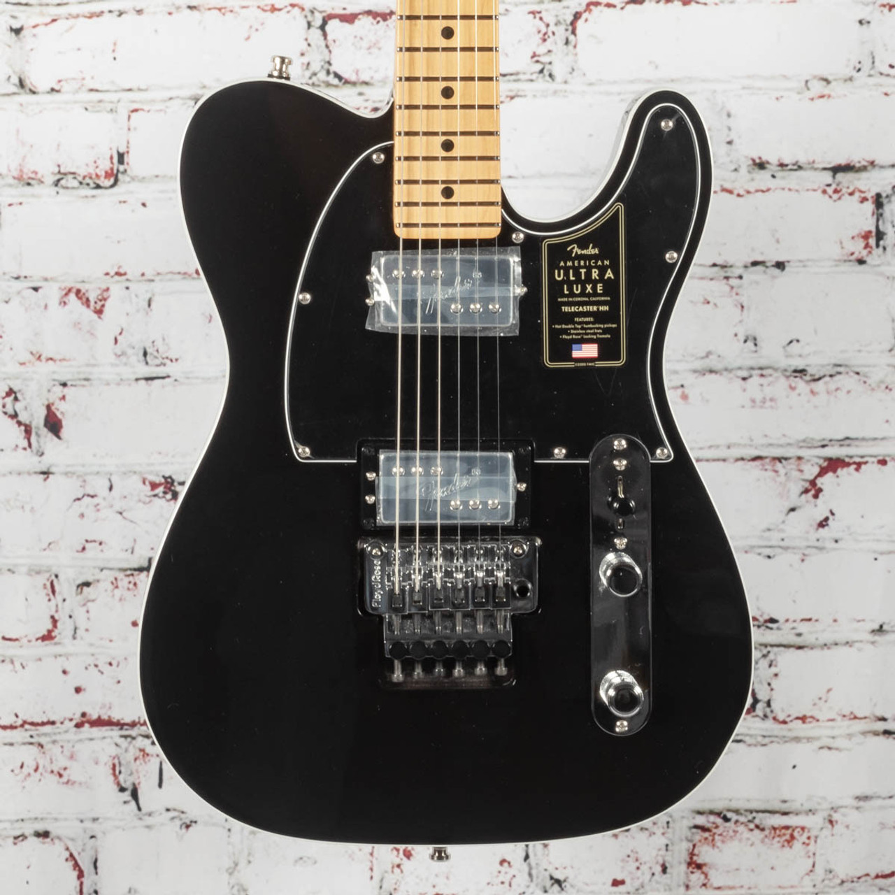 Fender American Ultra Luxe Telecaster® Floyd Rose® HH, Maple