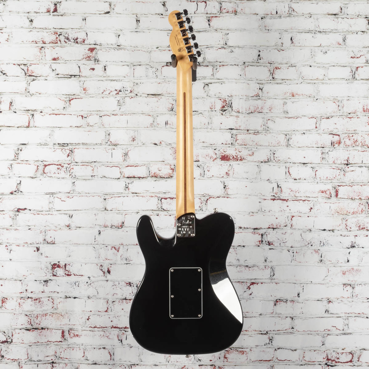 Fender American Ultra Luxe Telecaster Floyd Rose HH, Maple Fingerboard,  Mystic Black