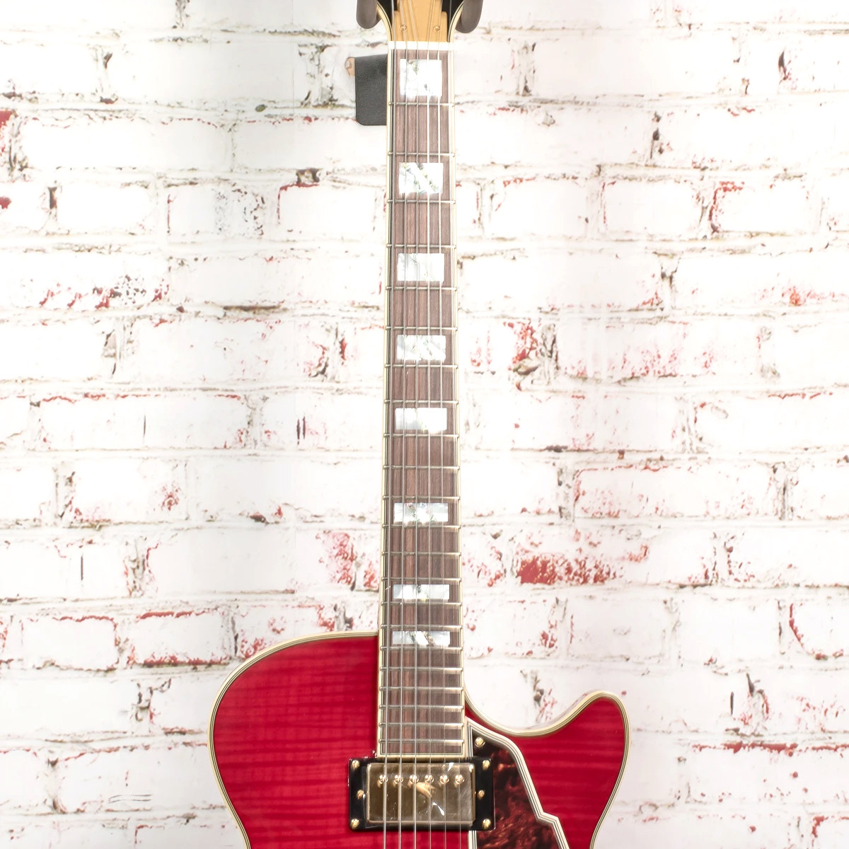 D'Angelico B-Stock Excel SS - Cherry with Stopbar Tailpiece