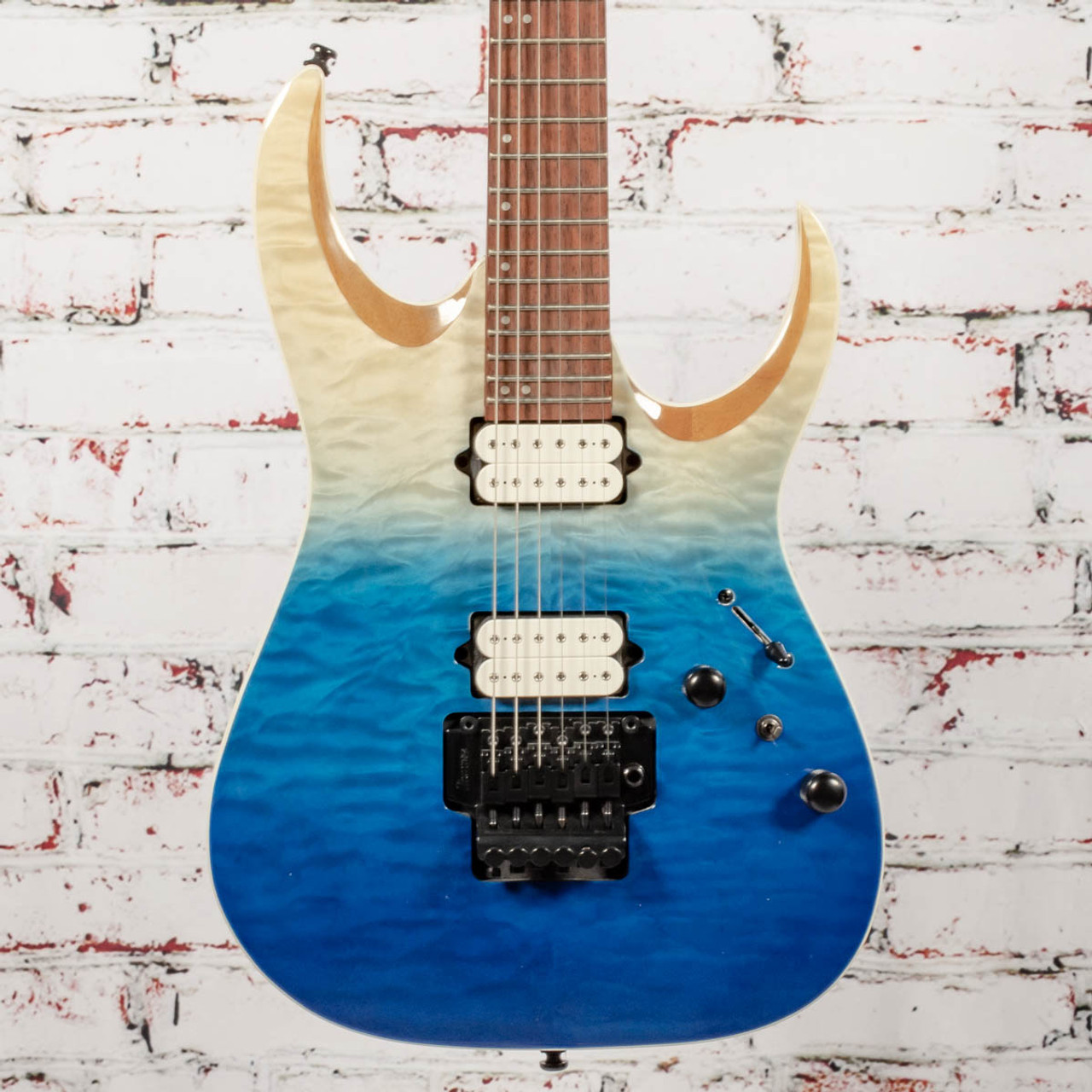 Ibanez High Performance RGA42HPTQM Electric Guitar - Blue Iceberg Gradation