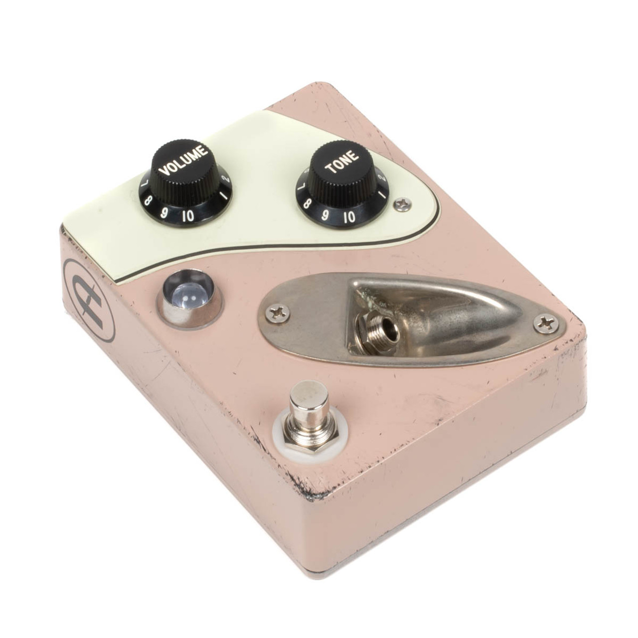 Coppersound Strategy Shell pink, nickel hardware, black