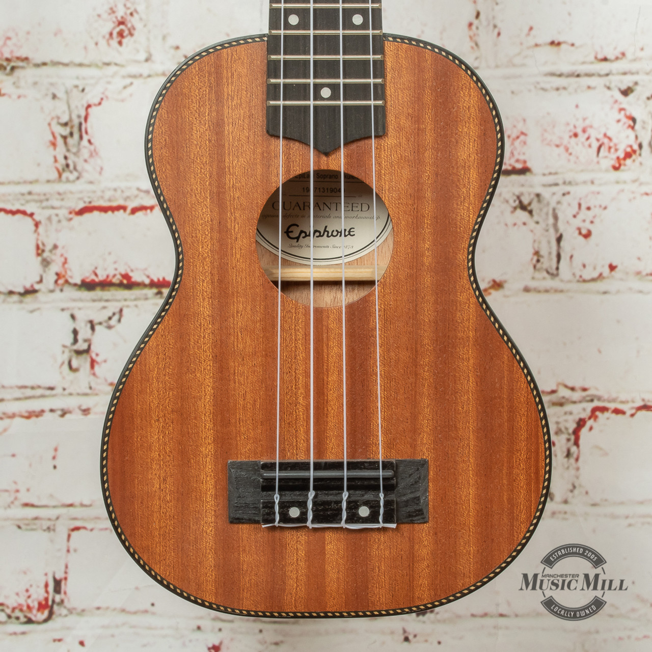 Epiphone EpiLani Soprano Ukulele Natural Satin