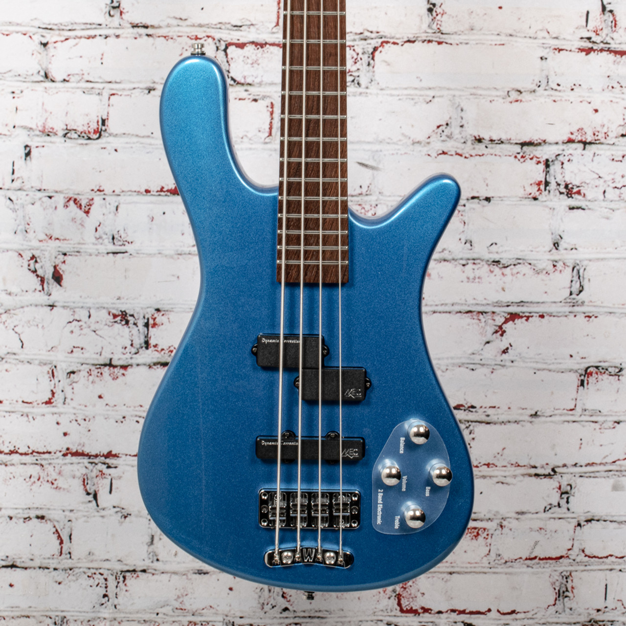 Warwick - RockBass Streamer LX - 4-String Bass Guitar- Solid Blue Metallic  - x4821 (USED)