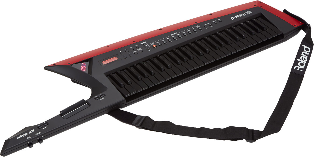 Roland - AX-Edge - Keytar Synthesizer - 49-Key - Black