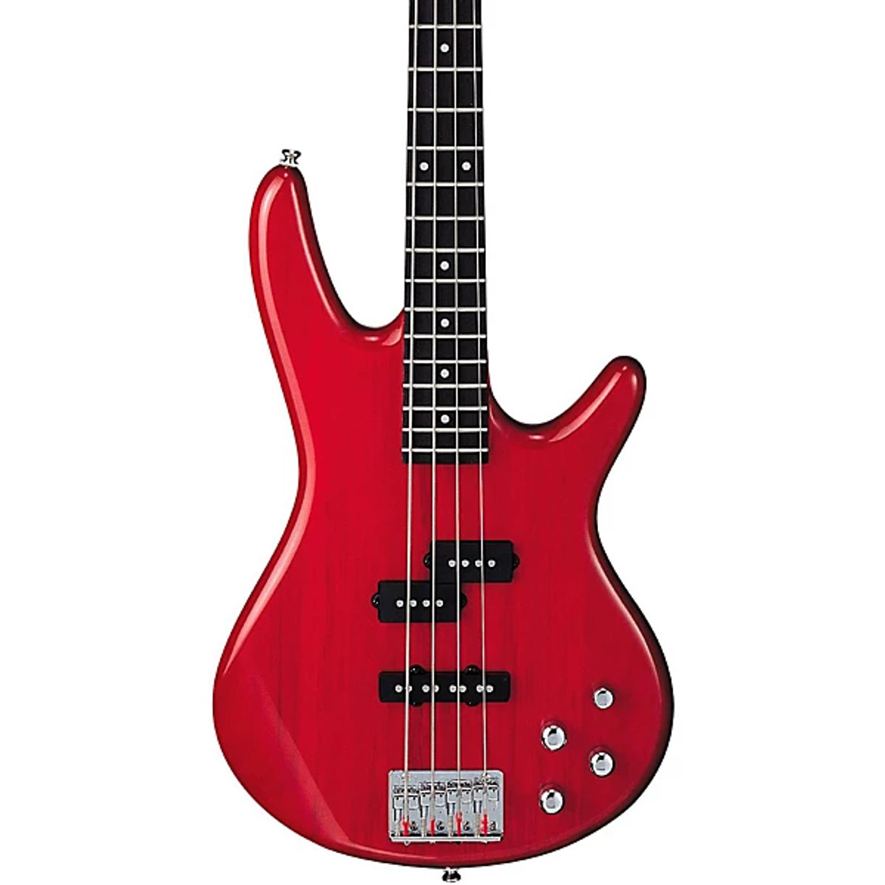 レッドエレキベース 4弦 ハムバッカー Ibanez Gio GSR200 Amazon | Ibanez 4弦ベースギター、右、透明レッド(GSRM20TR