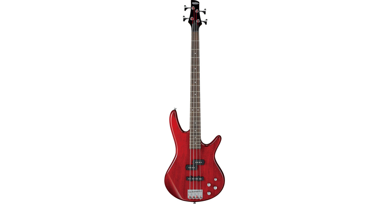 Ibanez GSR200 Bass Guitar Transparent Red x9304
