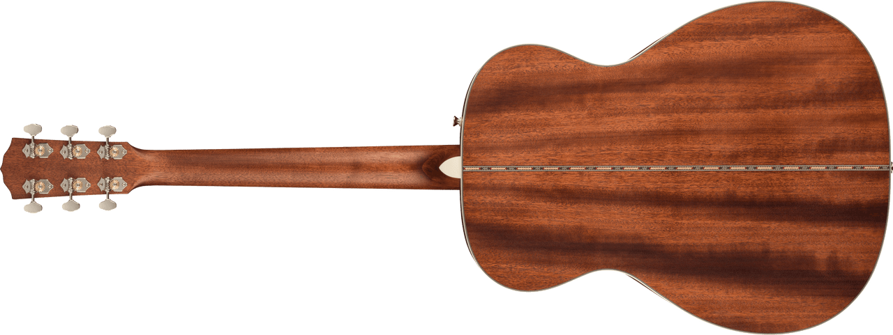 Fender PO-220E Orchestra - Acoustic Guitar - Aged Cognac Burst