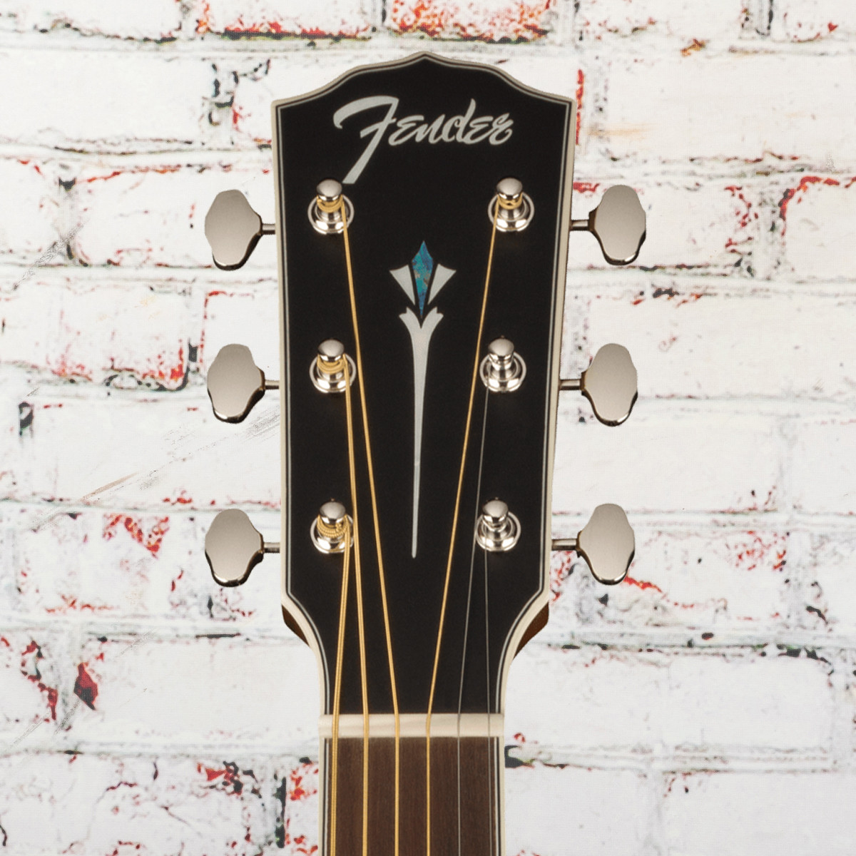 Fender PO-220E Orchestra - Acoustic Guitar - Aged Cognac Burst