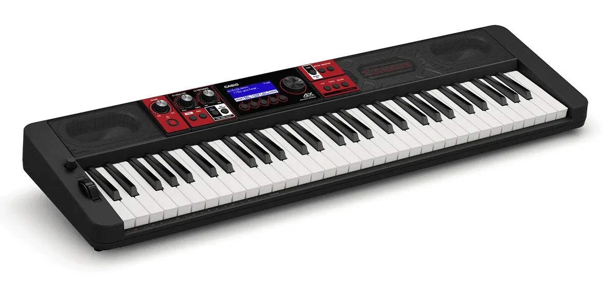 CASIO CT-S1000V シンセサイザー 61鍵 ボーカルシンセシス Casio CT-S1000V - 61-Key Vocal Synthesizer Keyboard - Black (CT