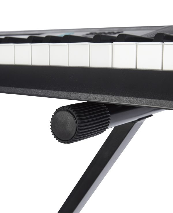 Gator - Rok-It: RI-KEYX-1 - X Style Keyboard Stand - Black (RI