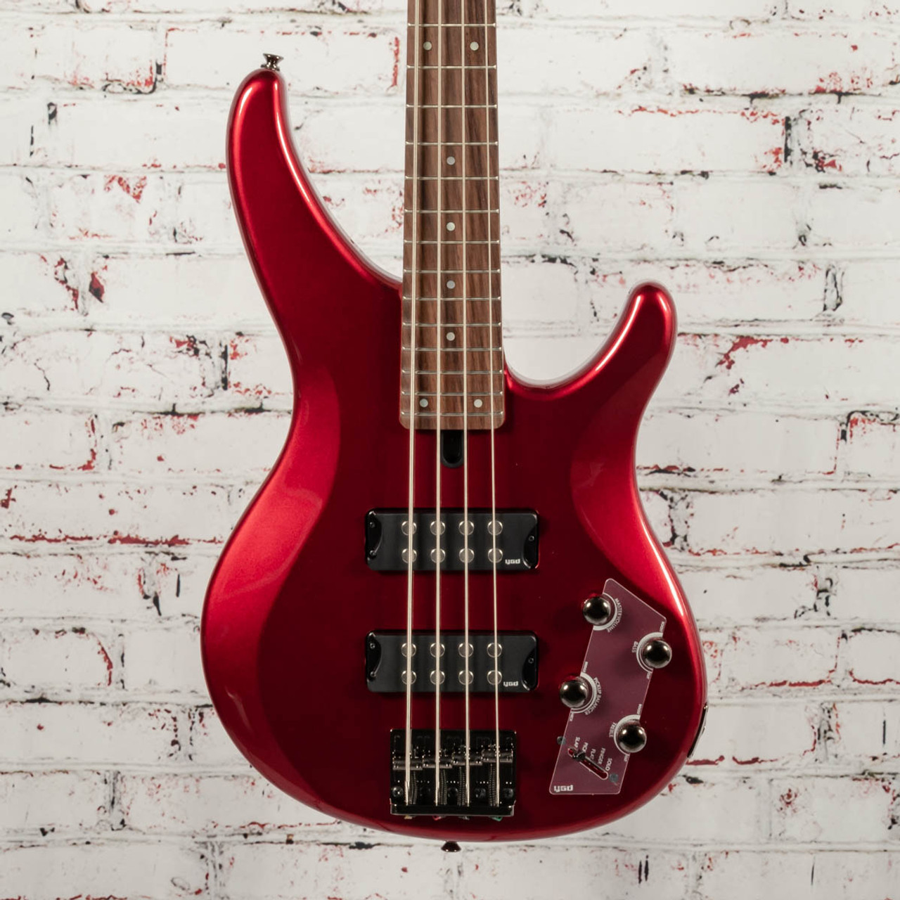 Yamaha TRBX304 CAR 4-String Electric Bass Guitar Candy Apple Red