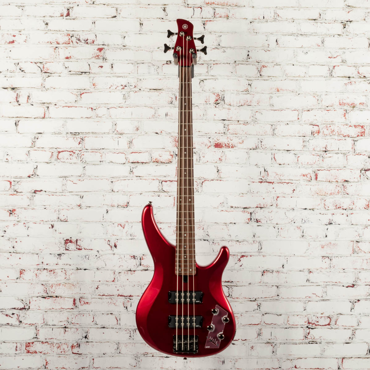 Yamaha TRBX304 CAR 4-String Electric Bass Guitar Candy Apple Red