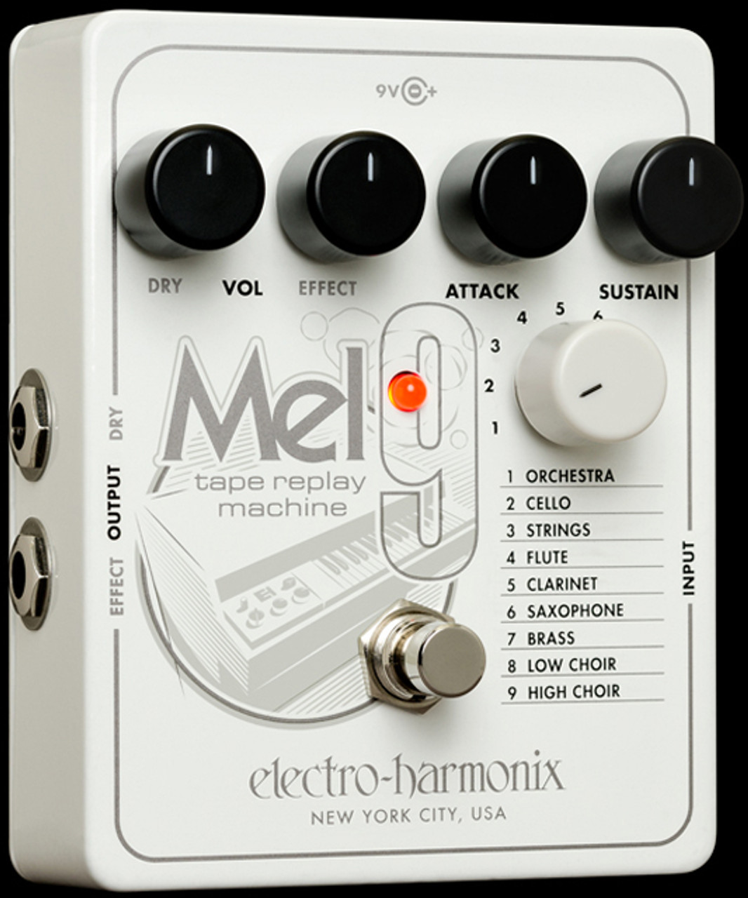 Electro-Harmonix Mel9 Tape Replay Machine Effect Pedal