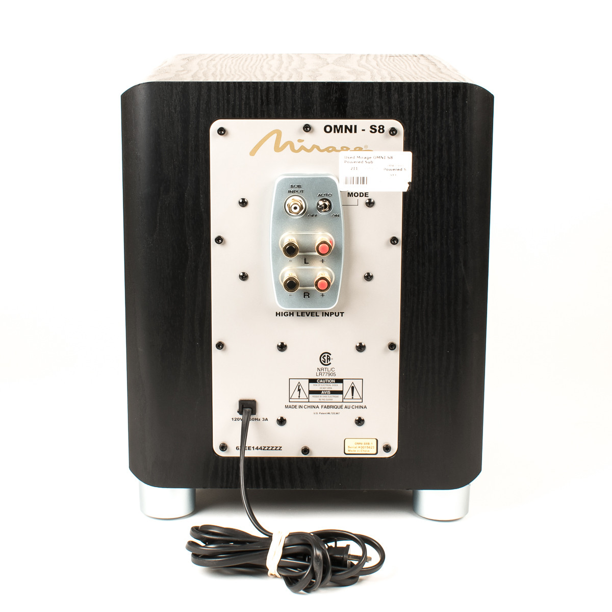 Mirage OMNI S8 Powered Sub (USED)
