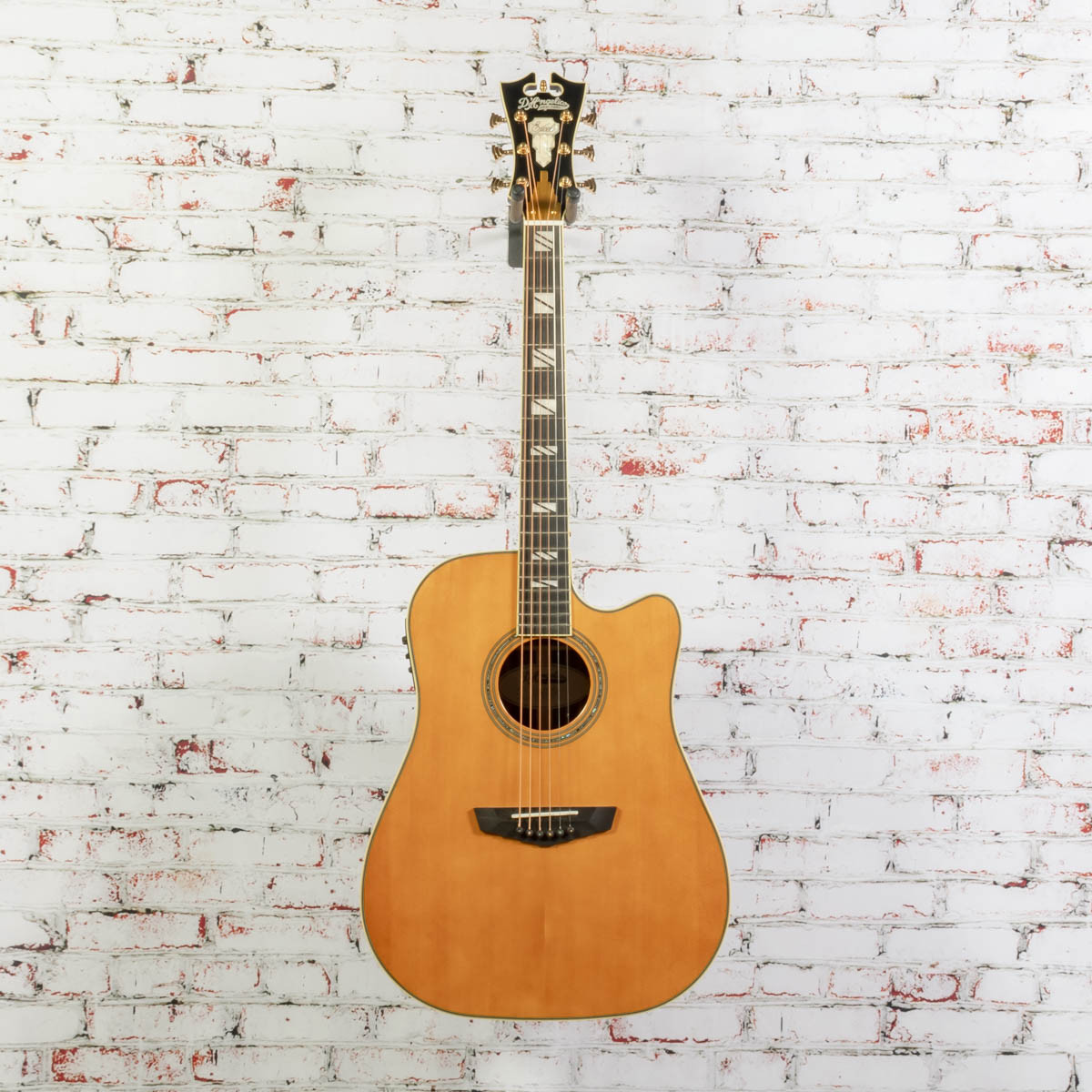 D'Angelico Excel Bowery Acoustic Guitar Vintage Natural BStock