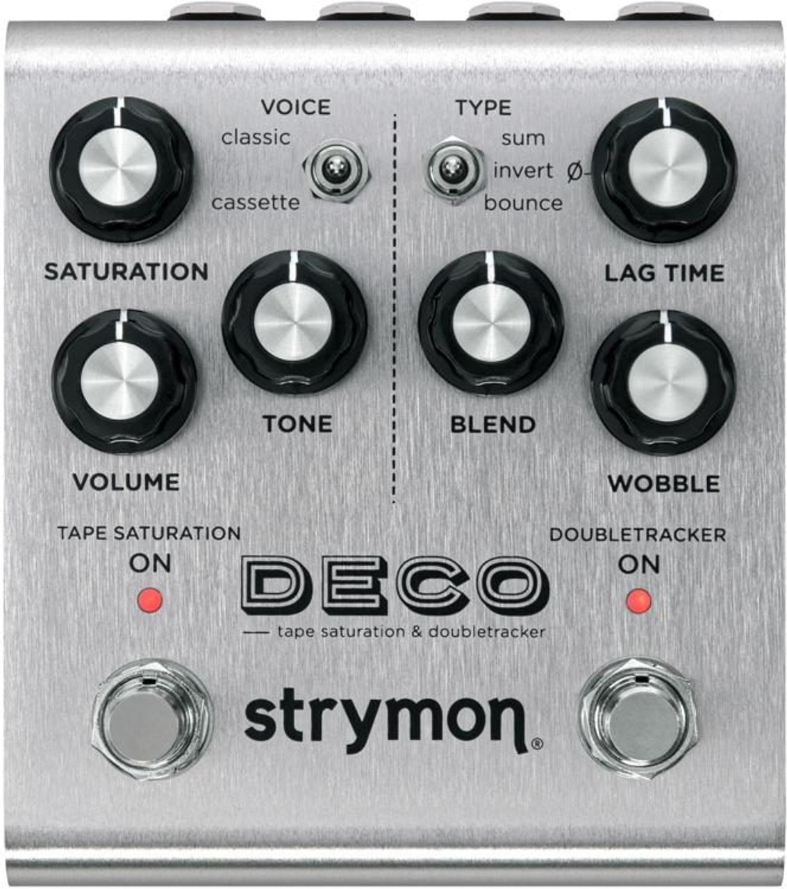 Strymon V2 - Deco - Tape Saturation & Doubletracker Pedal