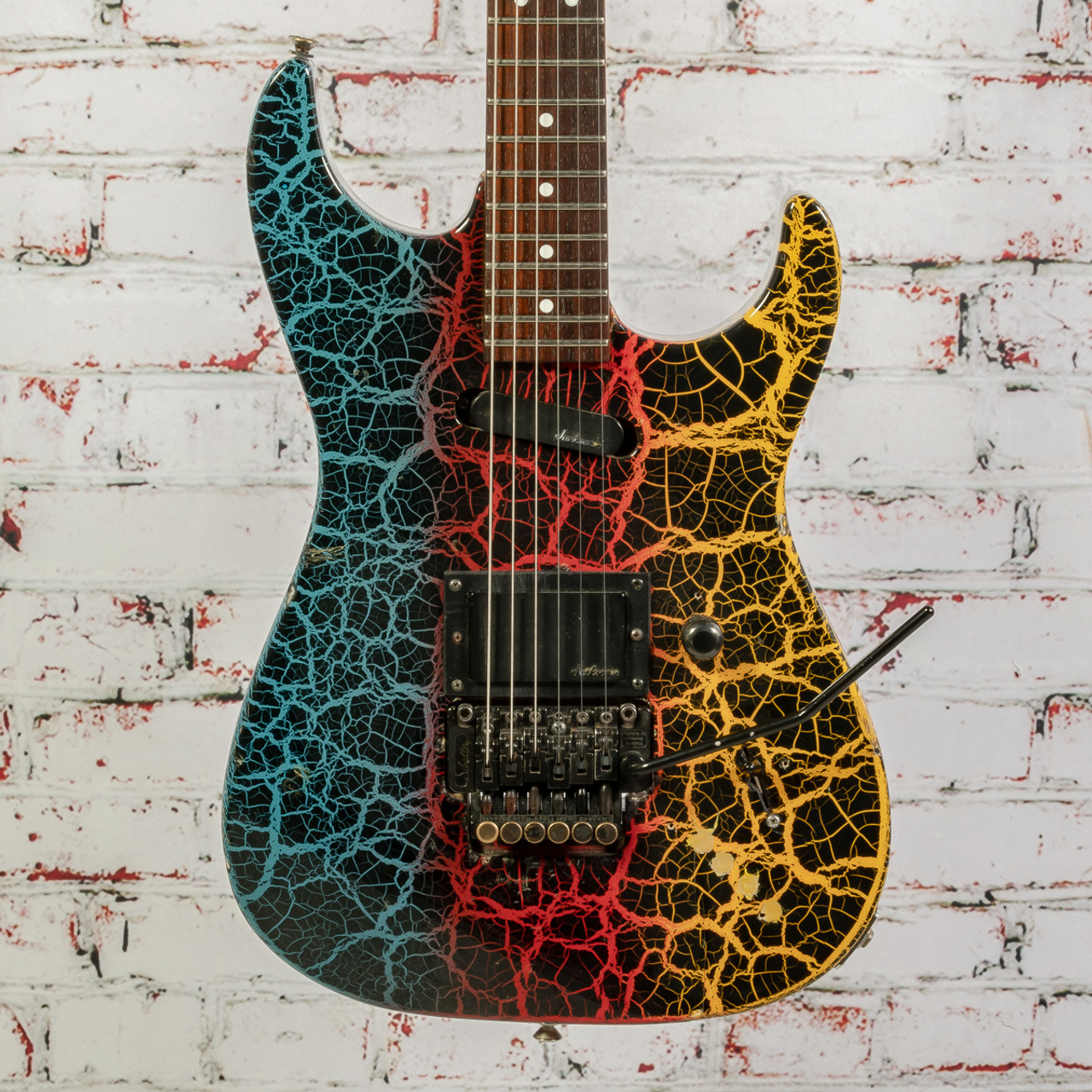 charvel rainbow crackle