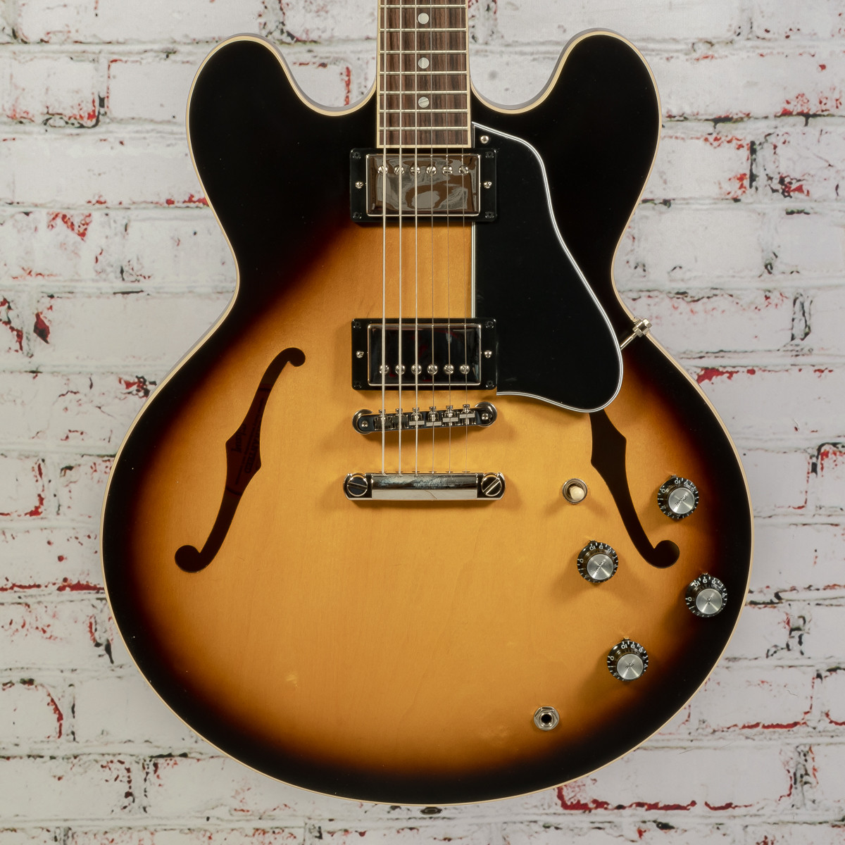 Gibson ES-335 - Satin Electric Guitar - Vintage Burst Serial #211020018