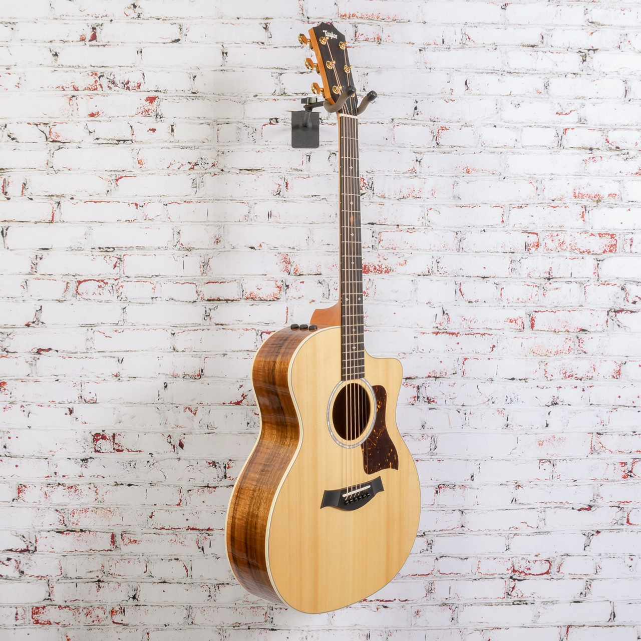 Taylor - 214ce-K DLX - Acoustic-Electric Guitar - Layered Koa Back and  Sides - Tropical Mahogany Neck - Natural - x2164 (USED)