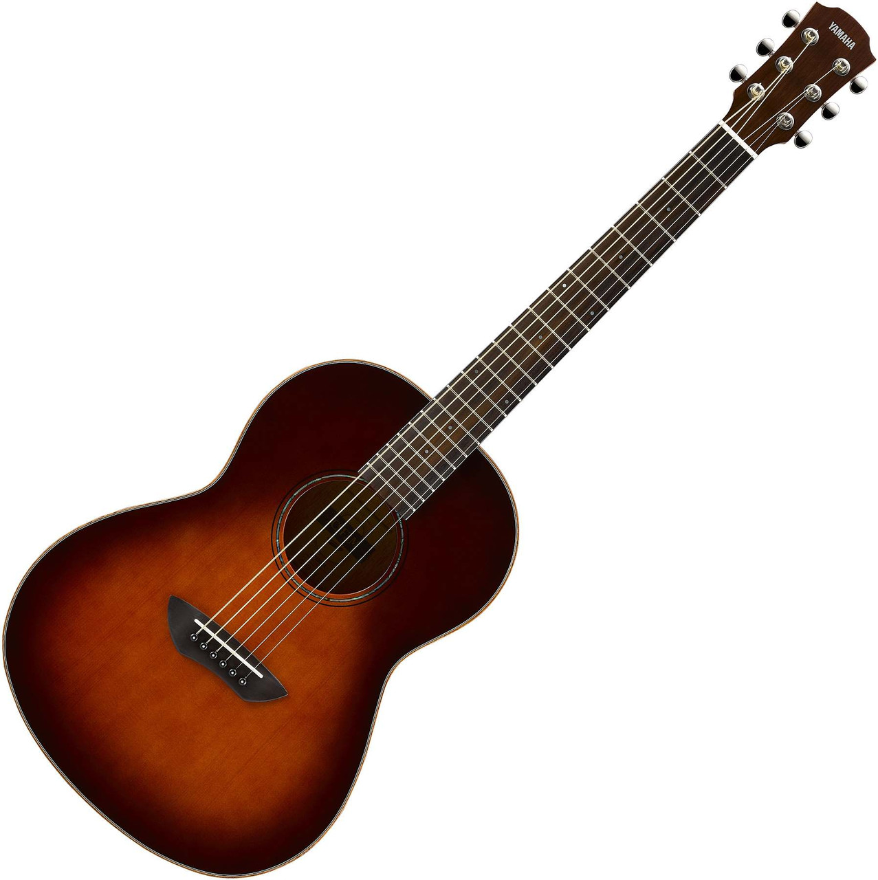 Yamaha - CSF3M - Compact Folk Acoustic-Electric Guitar - Tobacco