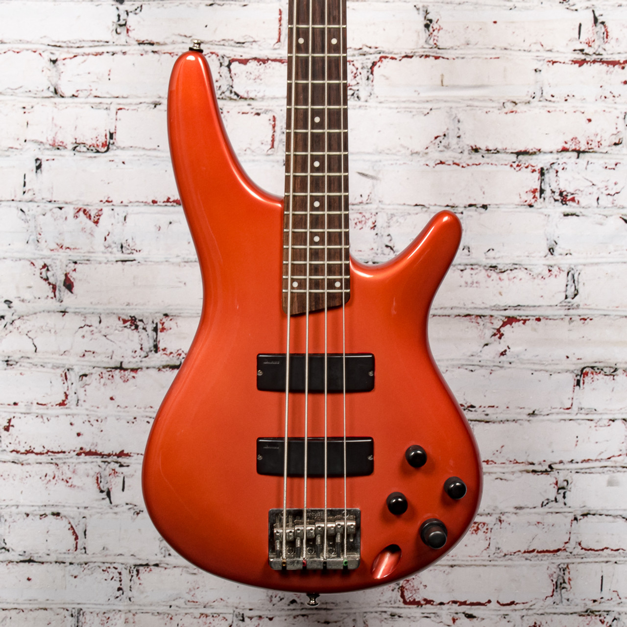 Ibanez - SR300 - 4-String Electric Bass - Soundgear Series, Active  Electronics - Orange Metallic, x3251 (USED)