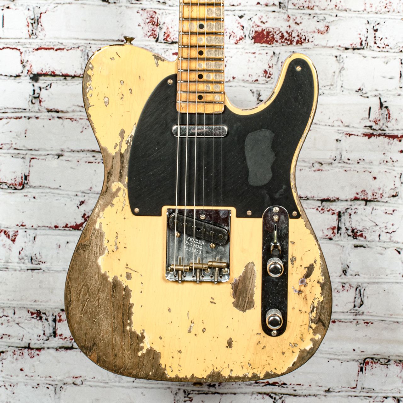 Fender - B2 '52 Super Heavy Relic® - Telecaster® Electric Guitar - Maple  Fingerboard - Nocaster® Blonde - w/ Hardshell Case