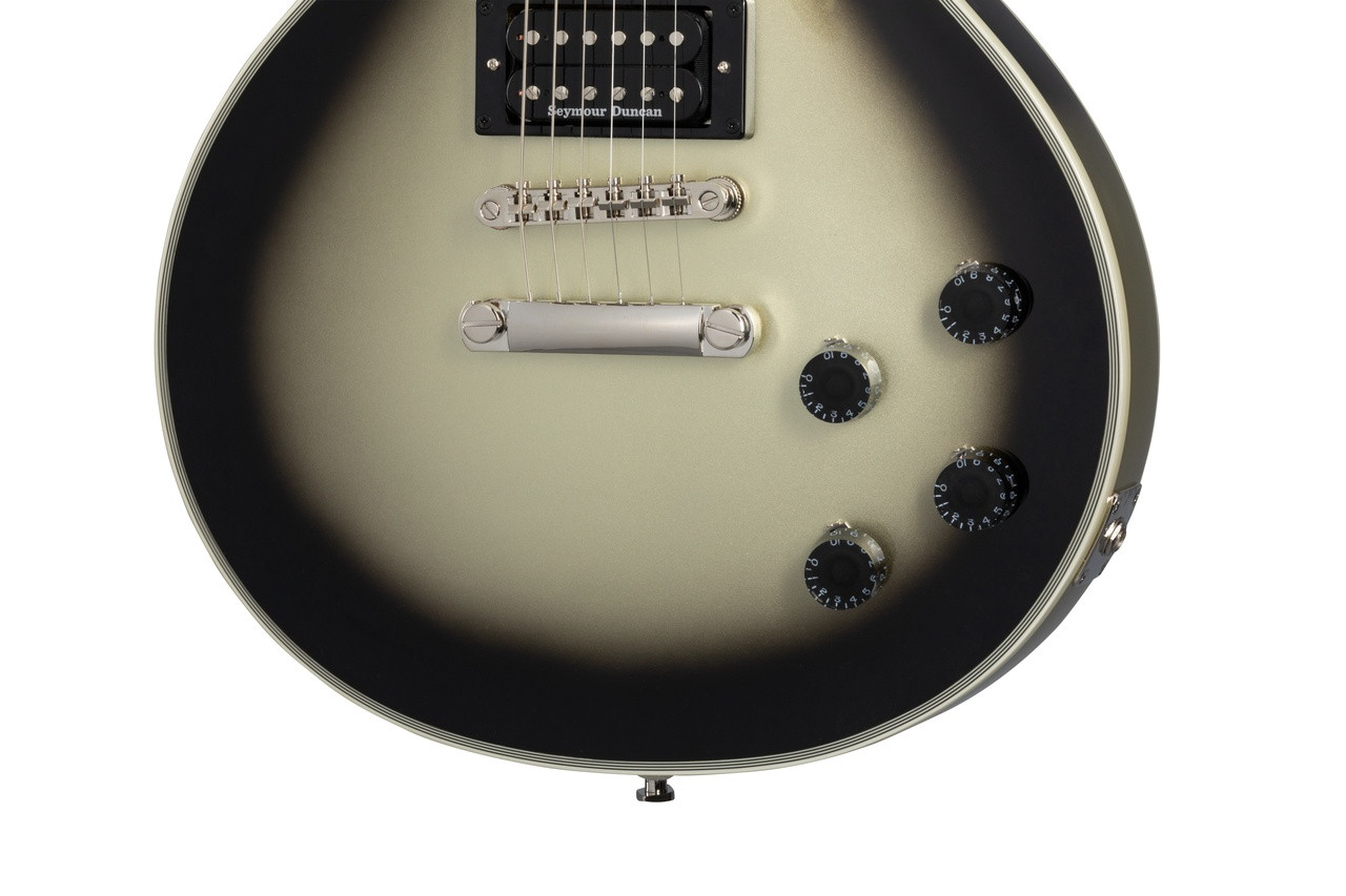 Epiphone Adam Jones Les Paul Custom Antique Silverburst Stud