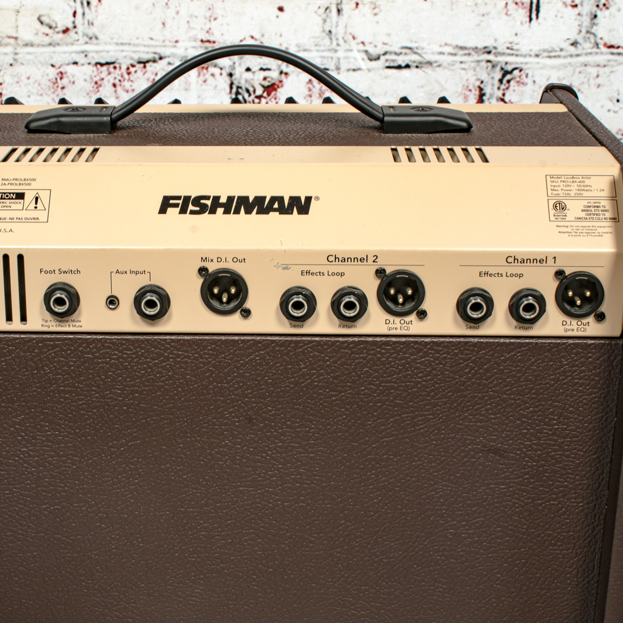 Fishman Loudbox Artist BT Acoustic Guitar Combo Amp (USED)