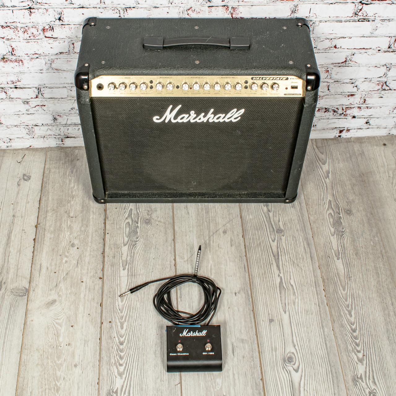 Marshall - VS100 Valvestate 112 Guitar Combo - w/ Footswitch x845B