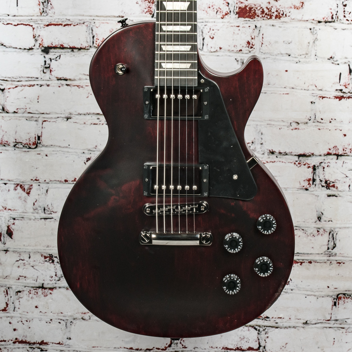 Gibson - Les Paul Modern Studio - Electric Guitar - Wine Red Satin 