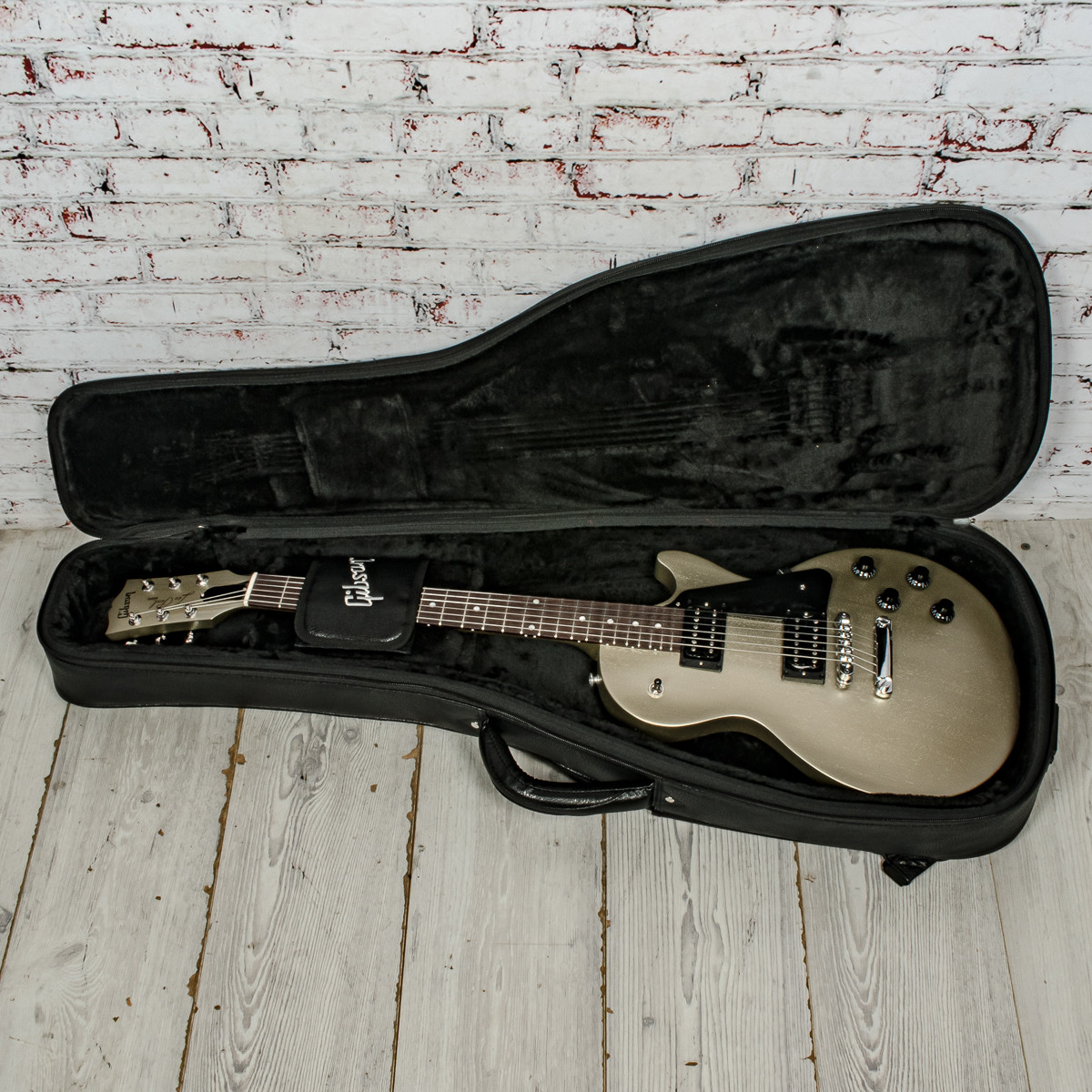 Gibson Les Paul Modern Lite - Gold Mist Satin w/Bag (LPTRM00MTCH1)