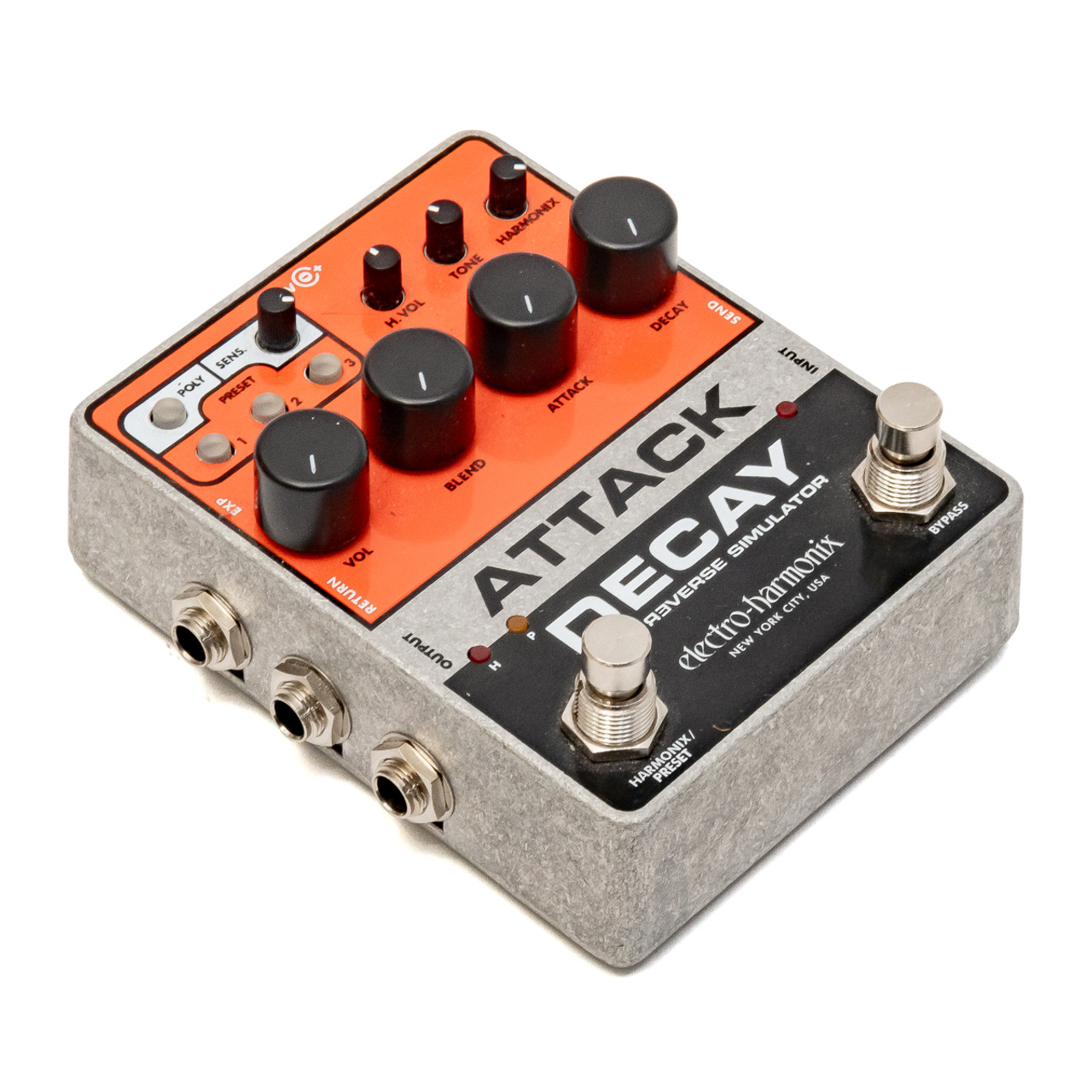 Electro-Harmonix - Attack Decay - Tape Reverse Simulator Pedal