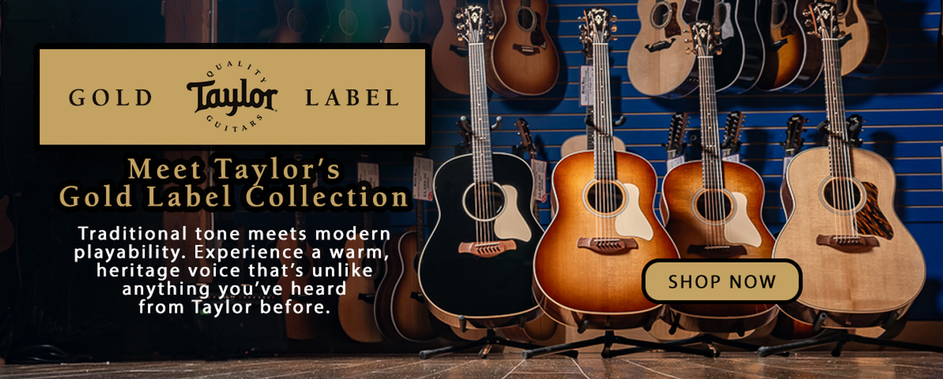 Taylor Guitars Gold Label