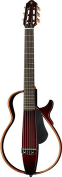 Yamaha - SLG Series SLG200N CRB - Nylon-String Silent Guitar - Crimson Red Burst - w/ Gig Bag